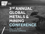 Canaccord Genuity 3rd Annual Global Metals & Mining Conference